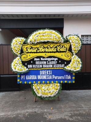 Papan Bunga Duka di Pekayon